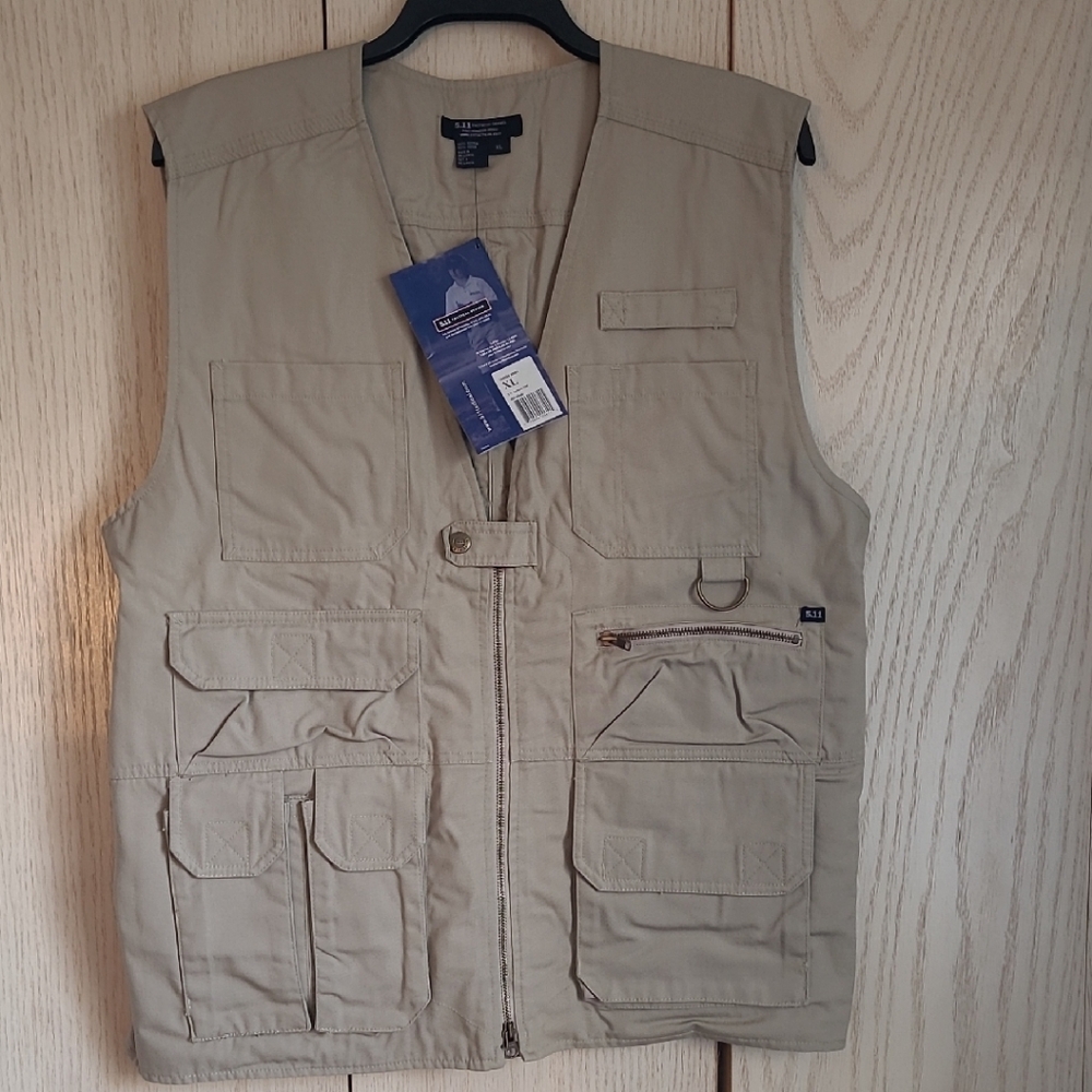 5.11 Tactical Beige Utility Vest